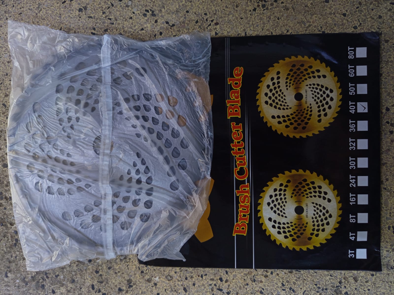Brush Cutter Blades, 3T to 80T, part number KMS-BC-BLADES