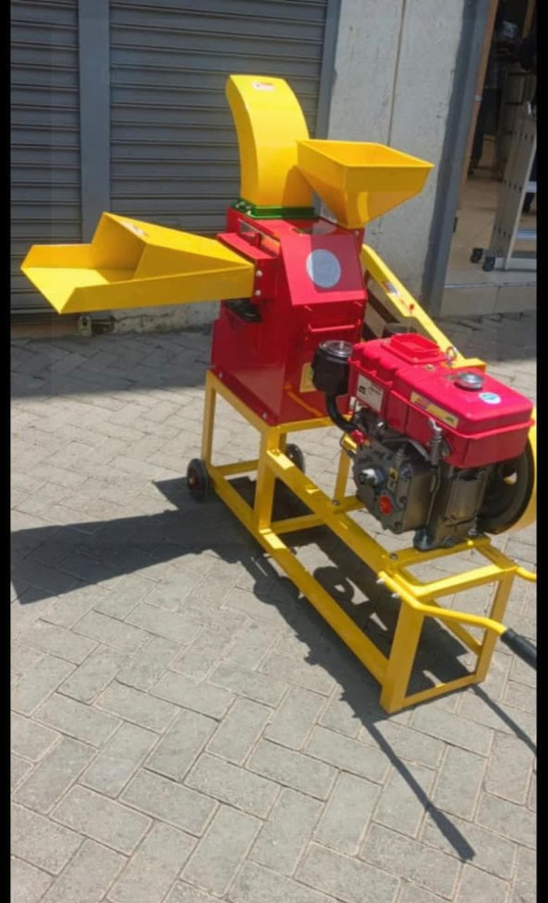 Show photograph 4 of Chaff Cutter and Hammer Mill, Diesel