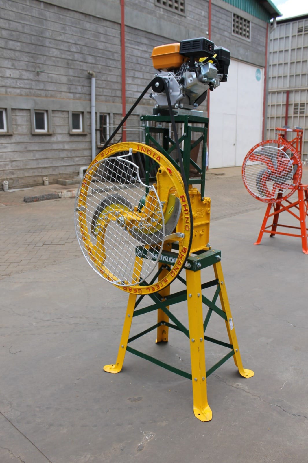 Show photograph 2 of Chaff Cutter and Hammer Mill, Petrol