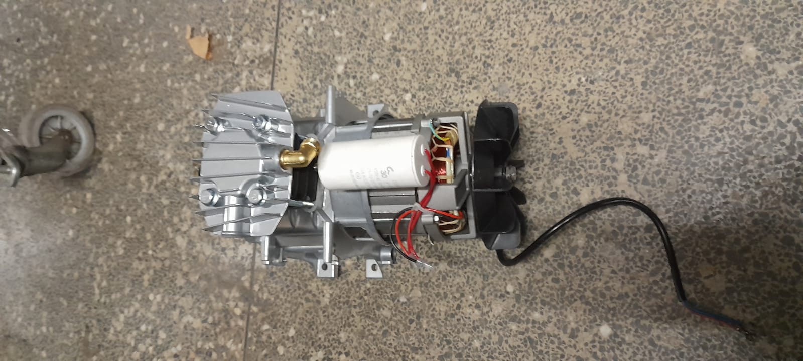 Show photograph 2 of Compressor Motor and Pump Head