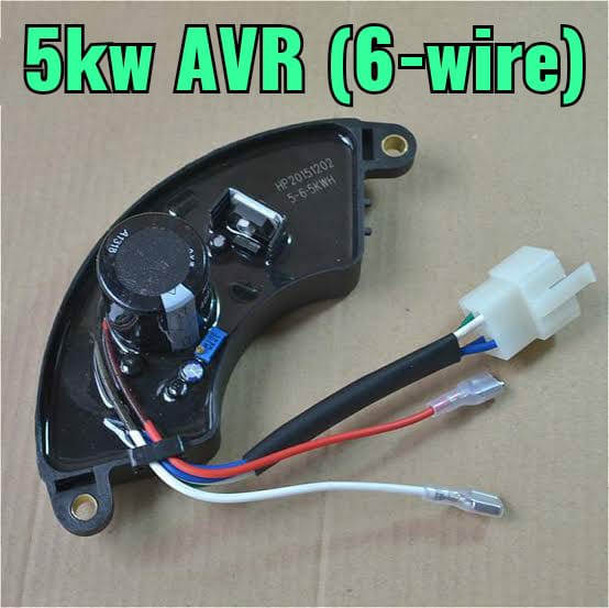 Generator AVR 5 kW, 6-Wire, part number HP20151202